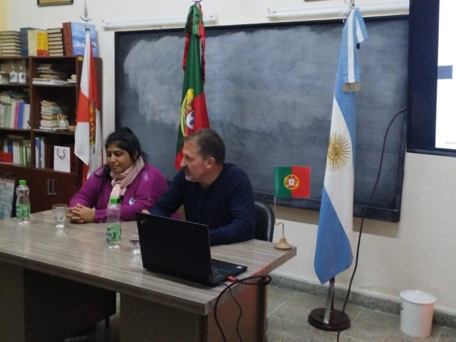 Charla sobre la puesta en valor del legado portugu�s